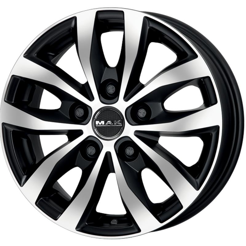 Cerchi in Lega MAK Load Ice Black 5 fori 15\" 6.5X15 ET50 5x130