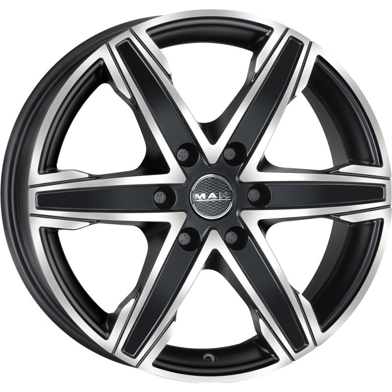 Cerchi in Lega MAK King6 Ice Black 6 fori 20 9X20 ET38