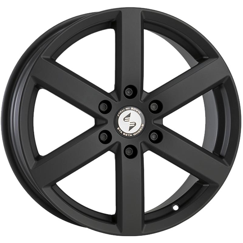 aCerchi in Lega ETA BETA Robus Matt Black 6 fori 18\" 8X18 ET35 6x139.7