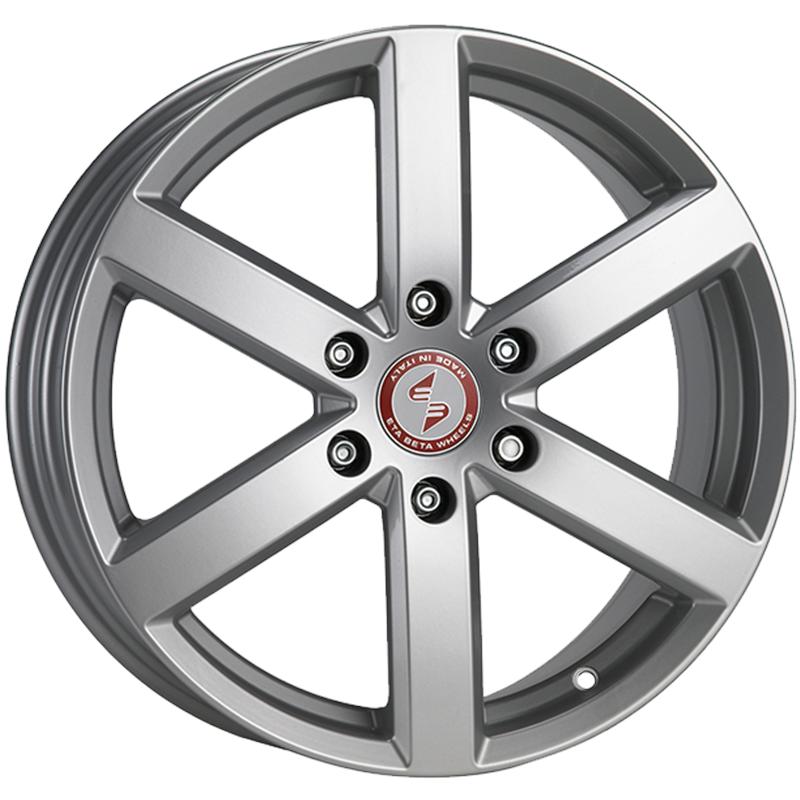 aCerchi in Lega ETA BETA Robus Silver 6 fori 18\" 8X18 ET35 6x139.7