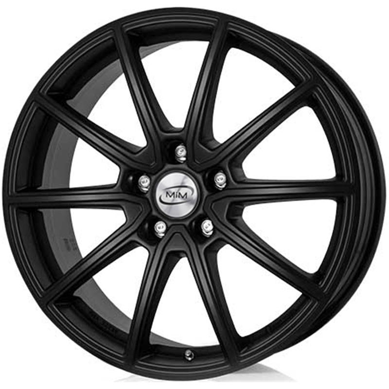 aCerchi in Lega MIM Santiago Flat Black 5 fori 16\" 6.5X16 ET38 5x114.3