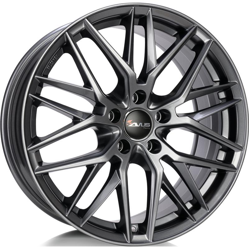 aCerchi in Lega AVUS Af19 Anthracite 5 fori 17\" 8X17 ET40 5x110