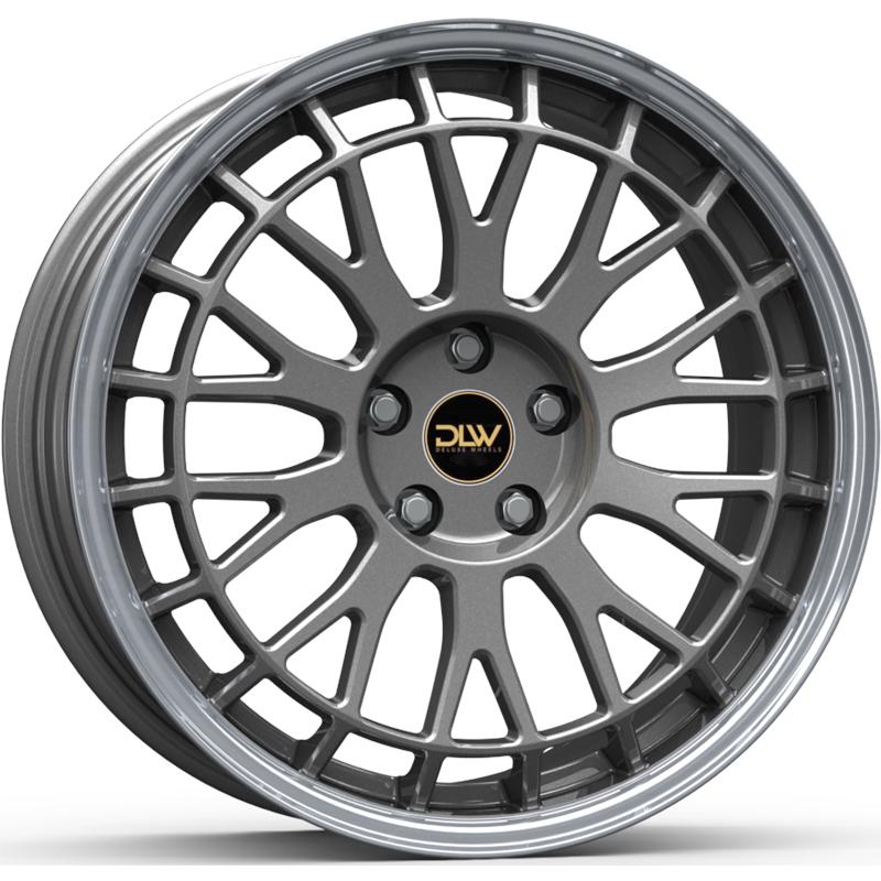 Cerchi in Lega ETA BETA Unit Shiny Anthracite Lip Polish 5 fori 21\" 11X21 ET38 5x112