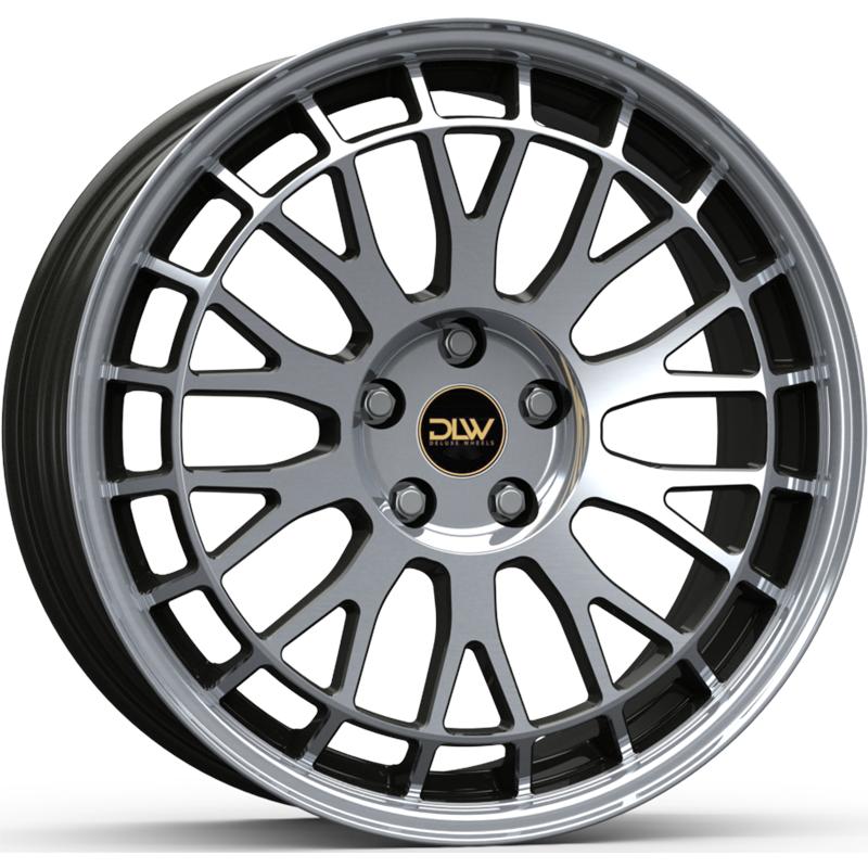 Cerchi in Lega ETA BETA Unit Shiny Black Full Polish 5 fori 19\" 8.5X19 ET25 5x110