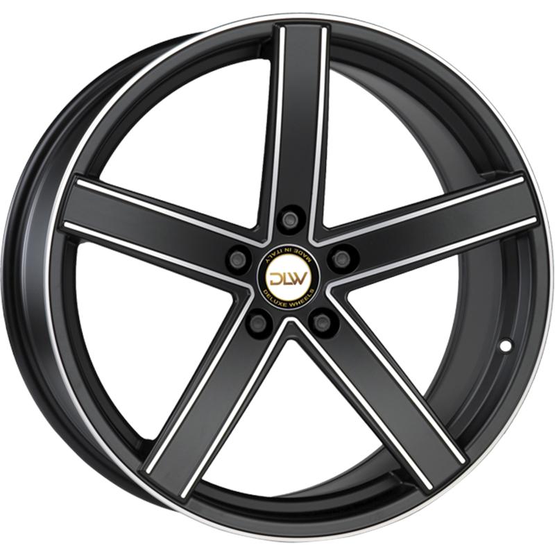 Cerchi in Lega ETA BETA Uros Shiny Black Full Polish 5 fori 19\" 8.5X19 ET35 5x110