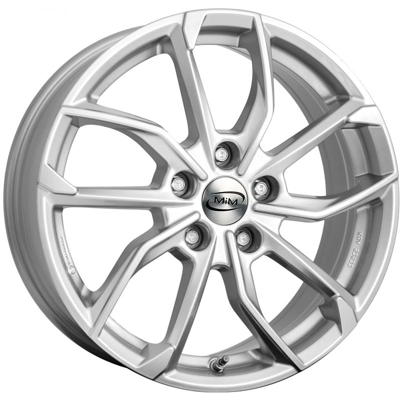 aCerchi in Lega MIM King Silver 5 fori 16\" 6.5X16 ET40 5x114.3