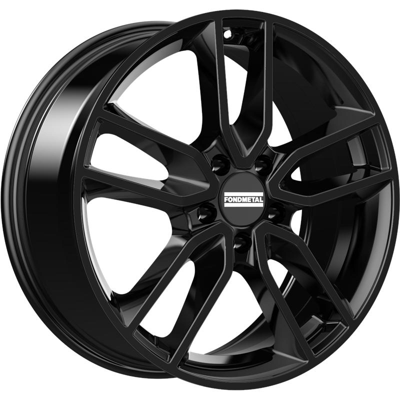 aCerchi in Lega FONDMETAL Koros Matt Black 5 fori 17\" 7X17 ET35 5x114.3