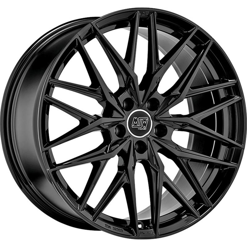 aCerchi in Lega MSW Msw 50 Glossy Black 5 fori 19\" 8.5X19 ET45 5x108