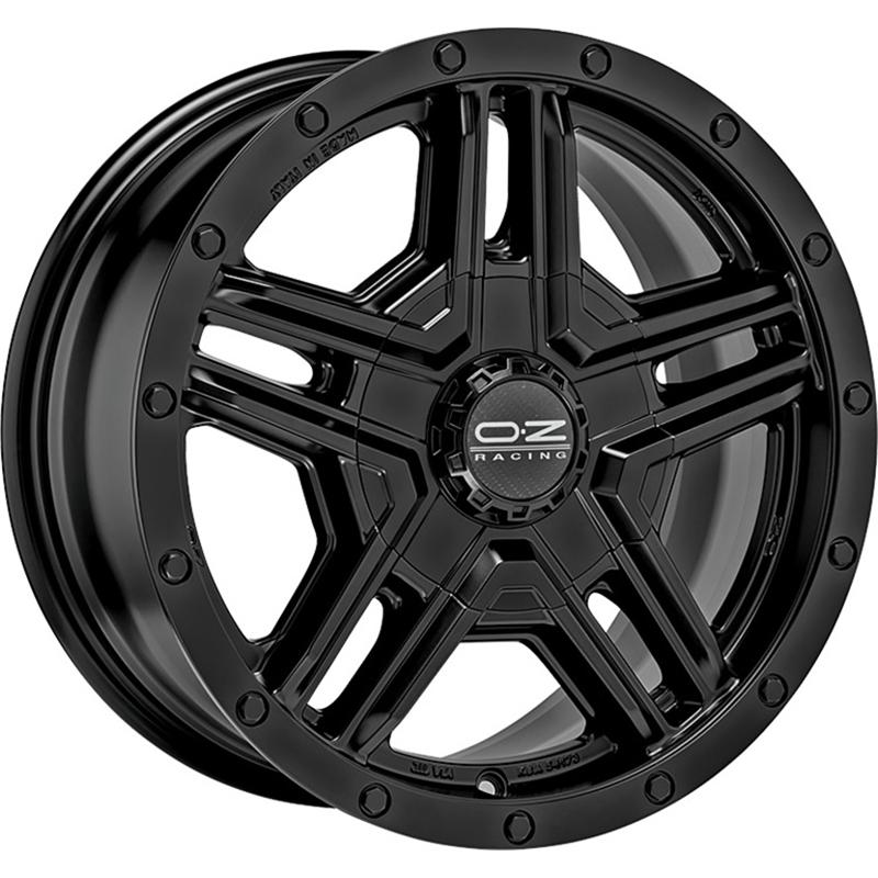 aCerchi in Lega OZ RACING Rally Adventure Matt Black 6 fori 17\" 8X17 ET35 6x139.7