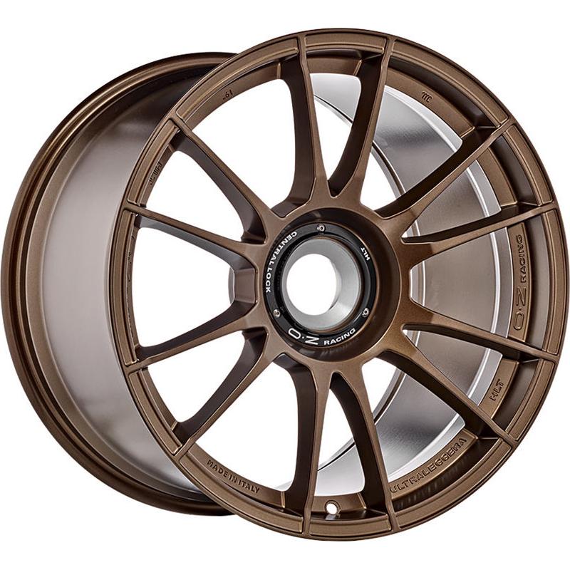 Cerchi in Lega OZ RACING Ultraleggera Hlt cl Matt Bronze 15 fori 19\" 8.5X19 ET53 15x130