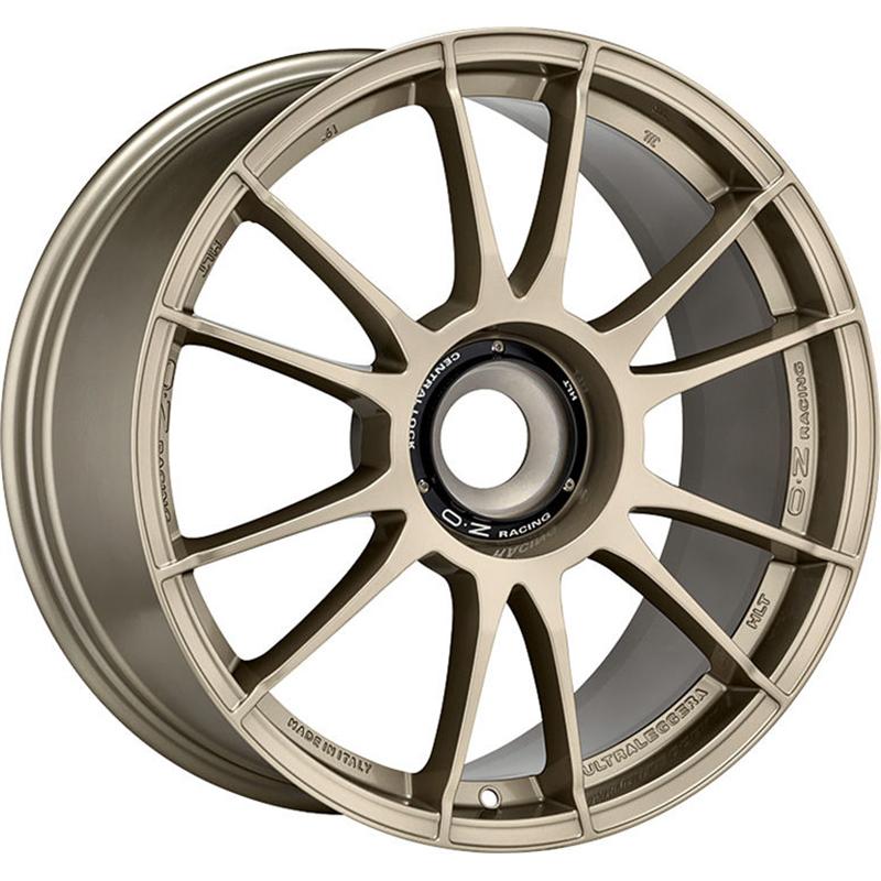 Cerchi in Lega OZ RACING Ultraleggera Hlt cl White Gold 15 fori 19\" 8.5X19 ET53 15x130