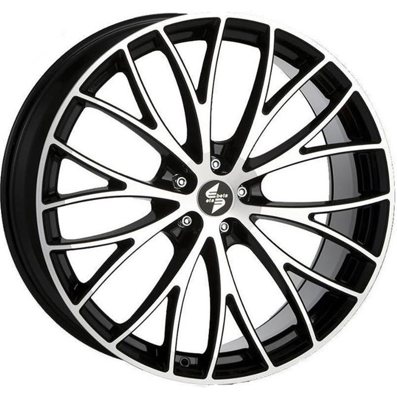 aCerchi in Lega ETA BETA PiumA-C Matt Black Full Polish 5 fori 19\" 8.5X19 ET35 5x120