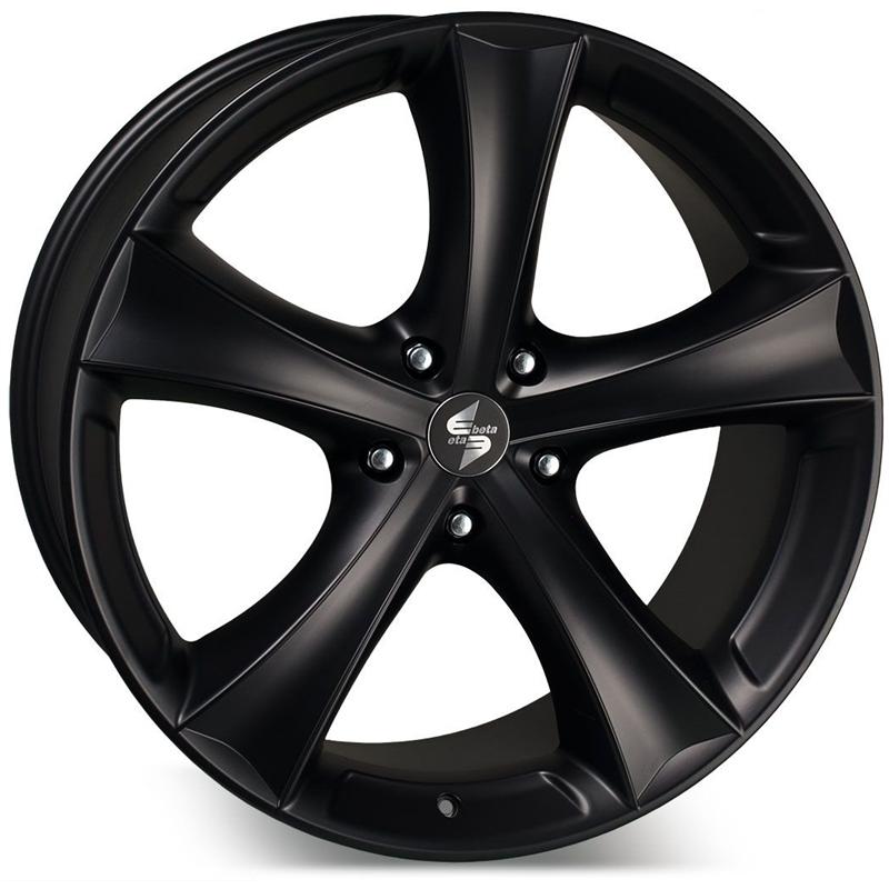 aCerchi in Lega ETA BETA Tettsut Matt Black 5 fori 18\" 8X18 ET45 5x112