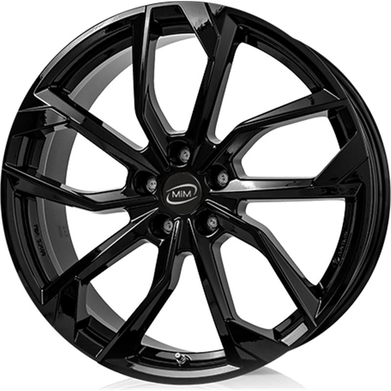 aCerchi in Lega MIM King Glossy Black 4 fori 16\" 6.5X16 ET35 4x98