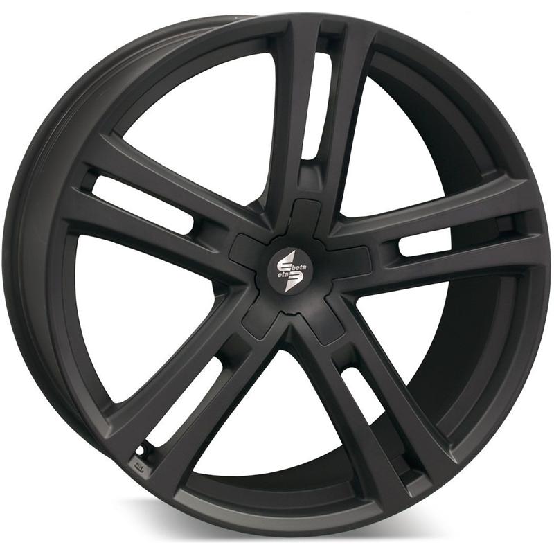 Cerchi in Lega ETA BETA Uriel Matt Black 5 fori 23\" 11X23 ET20 5x112