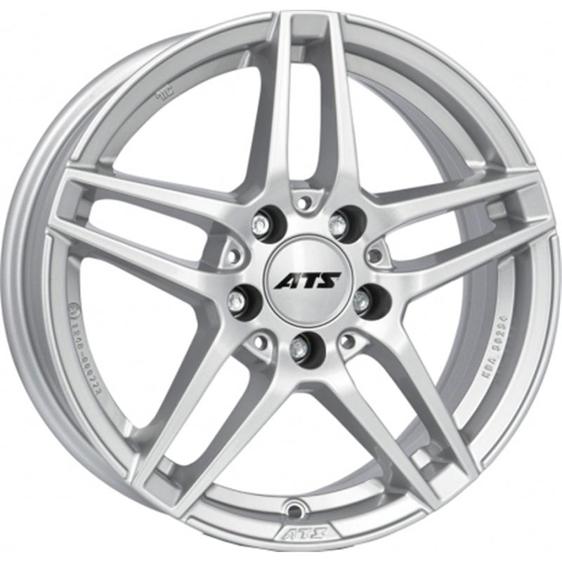 aCerchi in Lega ATS Mizar Polar Silber 5 fori 18\" 8X18 ET43 5x112