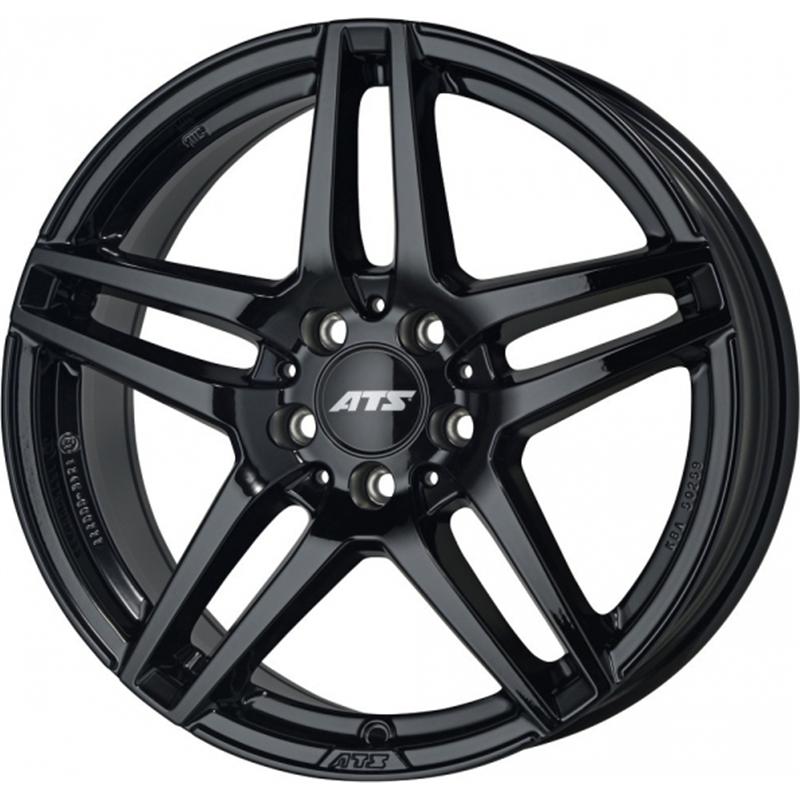 Cerchi in Lega ATS Mizar Diamant Schwarz 5 fori 19 8X19 ET31