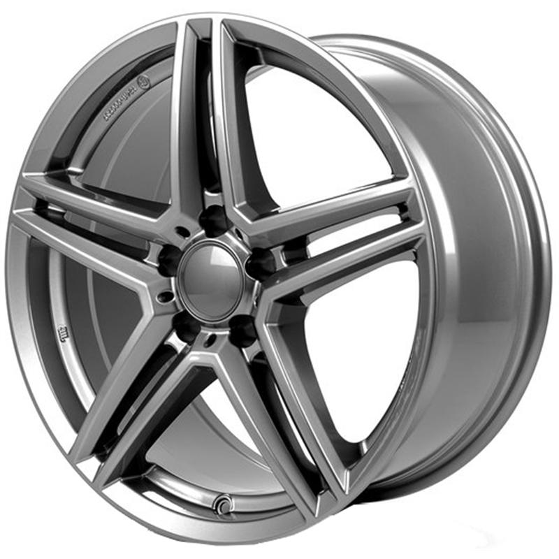 aCerchi in Lega RIAL M10 Metal Grey 5 fori 16\" 6.5X16 ET38 5x112