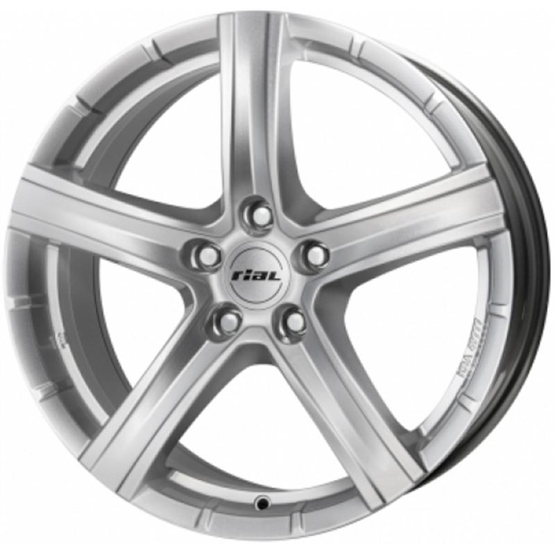 Cerchi in Lega RIAL Quinto Polar Silber 5 fori 19\" 8.5X19 ET40 5x108