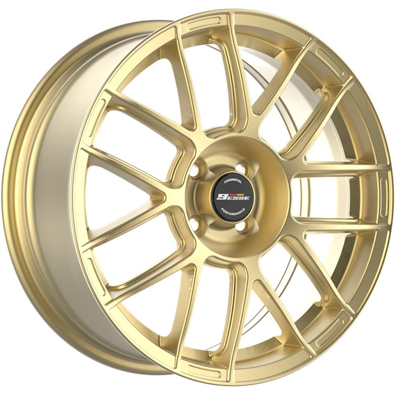 Cerchi in Lega FONDMETAL 9esse Glossy Gold 4 fori 17 7X17 ET35