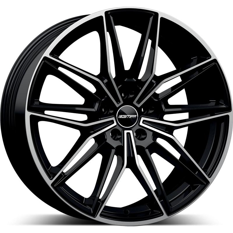 aCerchi in Lega GMP Specter Black Diamond 5 fori 18\" 8X18 ET43 5x120