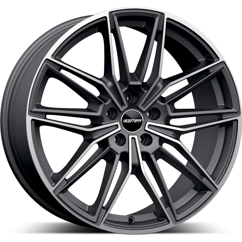 aCerchi in Lega GMP Specter Matt Anthracite Diamond 5 fori 18\" 8X18 ET43 5x112