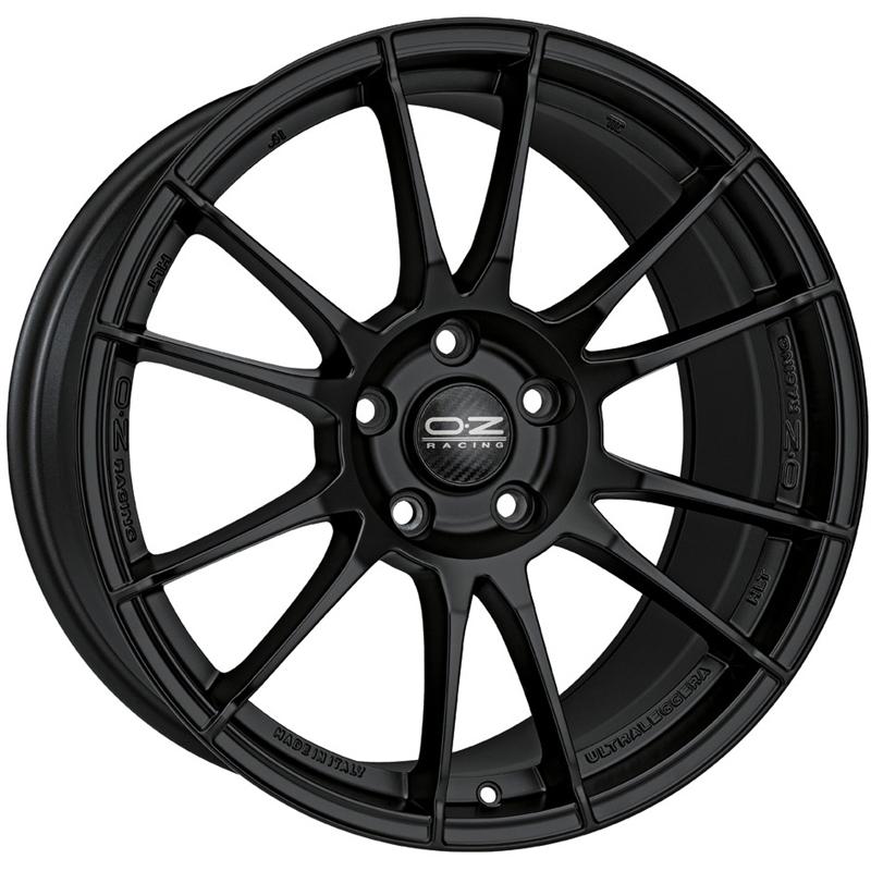 aCerchi in Lega OZ RACING Ultraleggera Hlt Matt Black 5 fori 19\" 8X19 ET45 5x112