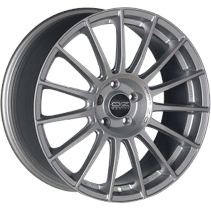 aCerchi in Lega OZ RACING Superturismo lm Matt Race Silver 5 fori 17\" 7.5X17 ET35 5x112