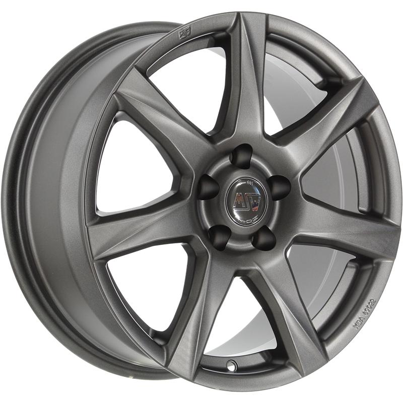 aCerchi in Lega MSW Msw 77 Matt Dark Grey 4 fori 15\" 6X15 ET35 4x100