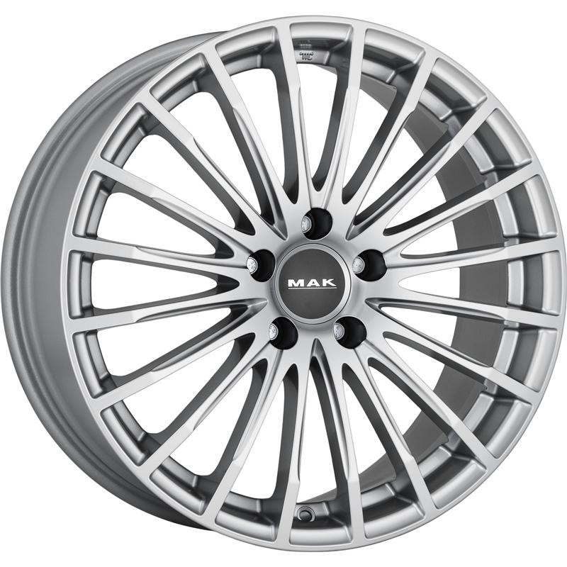 aCerchi in Lega MAK Starlight Silver 5 fori 18\" 8X18 ET35 5x112