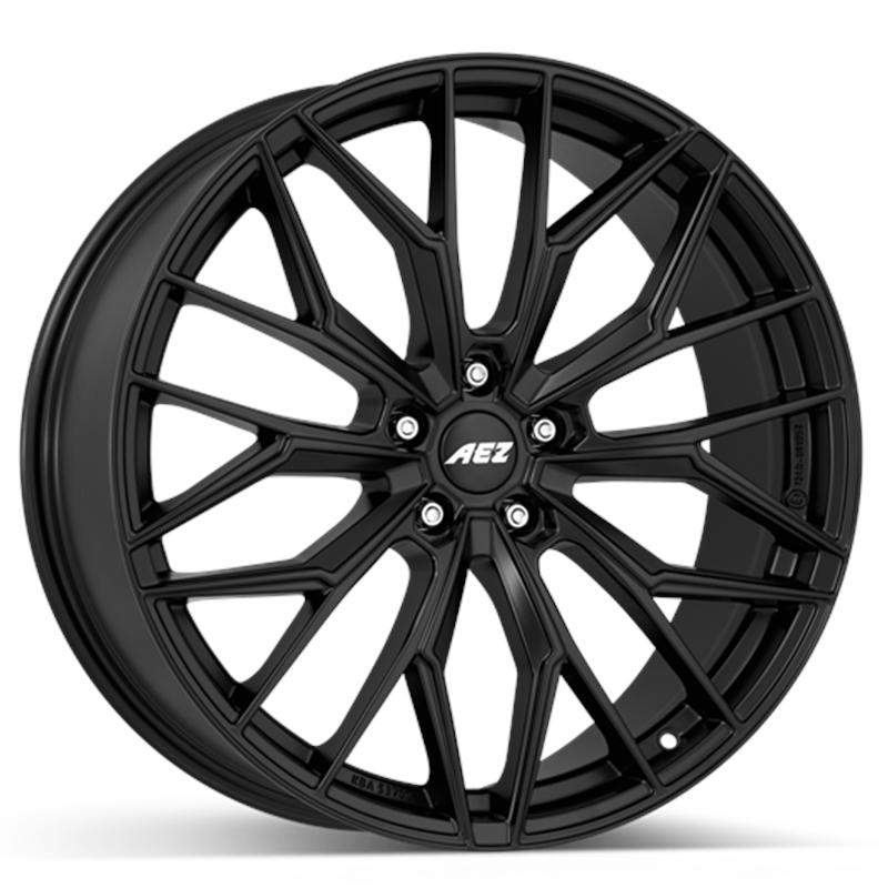 aCerchi in Lega AEZ Porto Matt Black 5 fori 19\" 8X19 ET45 5x108