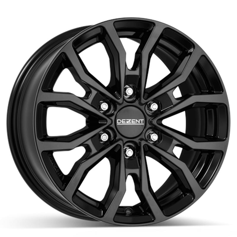 aCerchi in Lega DEZENT Kc Black 6 fori 18\" 8X18 ET35 6x139.7