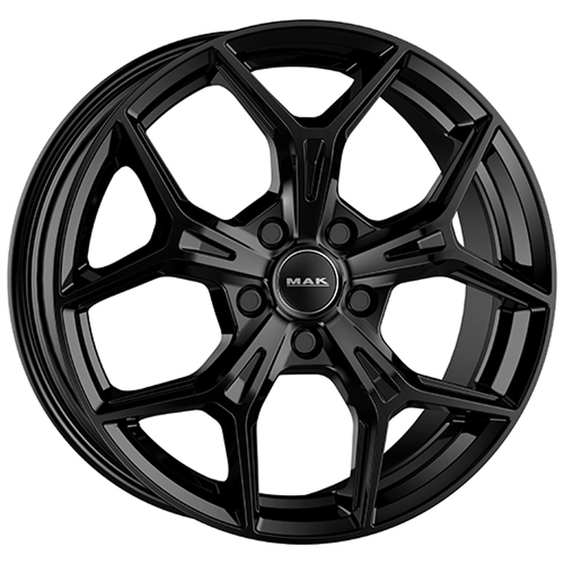 aCerchi in Lega MAK Epica Glossy Black 5 fori 18\" 7X18 ET35 5x114.3