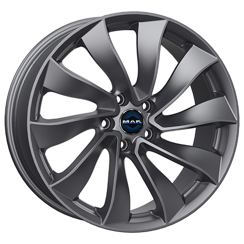 aCerchi in Lega MAK Solar Gloss Gun Metal 5 fori 18\" 8.5X18 ET40 5x114.3