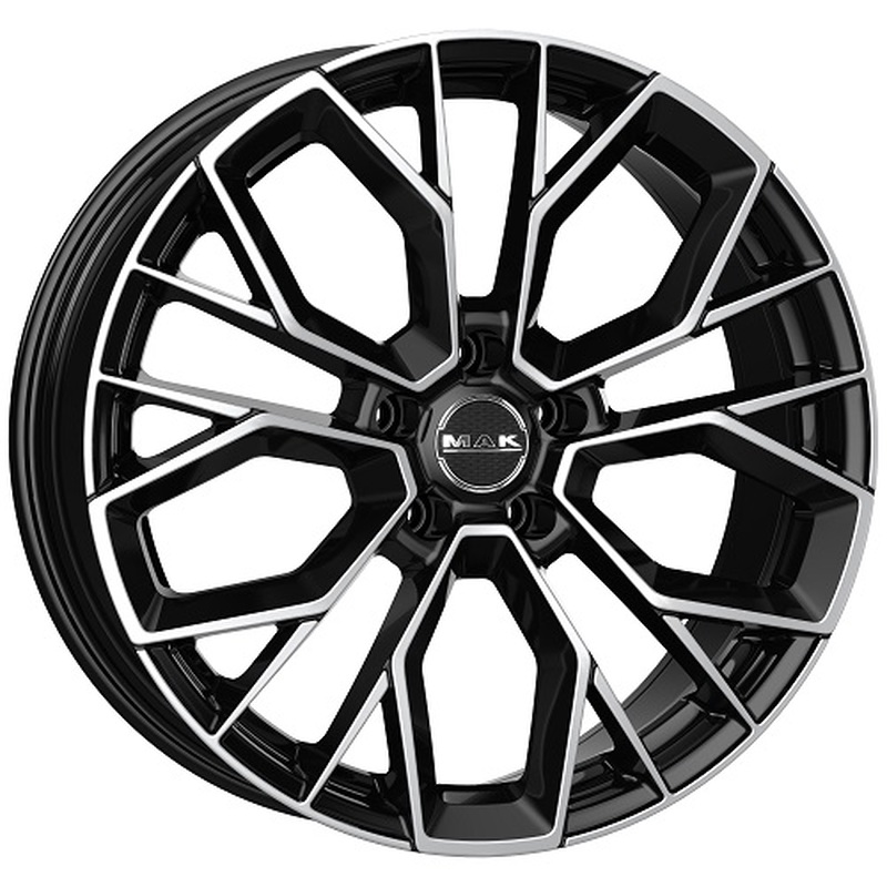 aCerchi in Lega MAK Stilo Black Mirror 5 fori 19\" 8.5X19 ET48 5x108