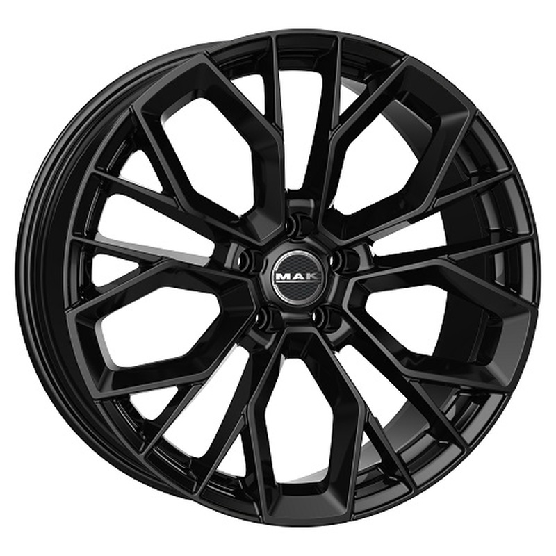 Cerchi in Lega MAK StilO D Glossy Black 5 fori 20 9 5X20 ET45