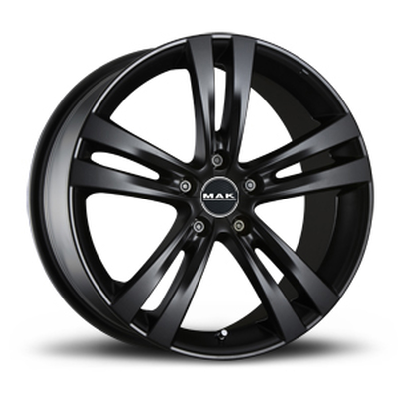 aCerchi in Lega MAK Zenith Glossy Black 5 fori 16\" 6.5X16 ET40 5x114.3