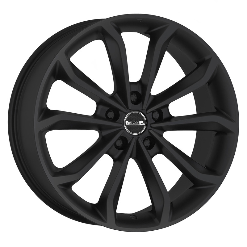 Cerchi in Lega MAK Xenon Glossy Black 5 fori 18\" 8X18 ET50 5x120