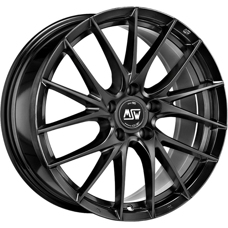 aCerchi in Lega MSW Msw 29 Glossy Black 5 fori 19\" 8X19 ET30 5x112