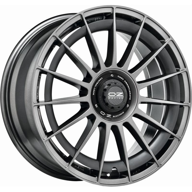 aCerchi in Lega OZ RACING Superturismo Aero Hyper Anthracite 5 fori 19\" 8.5X19 ET45 5x114.3