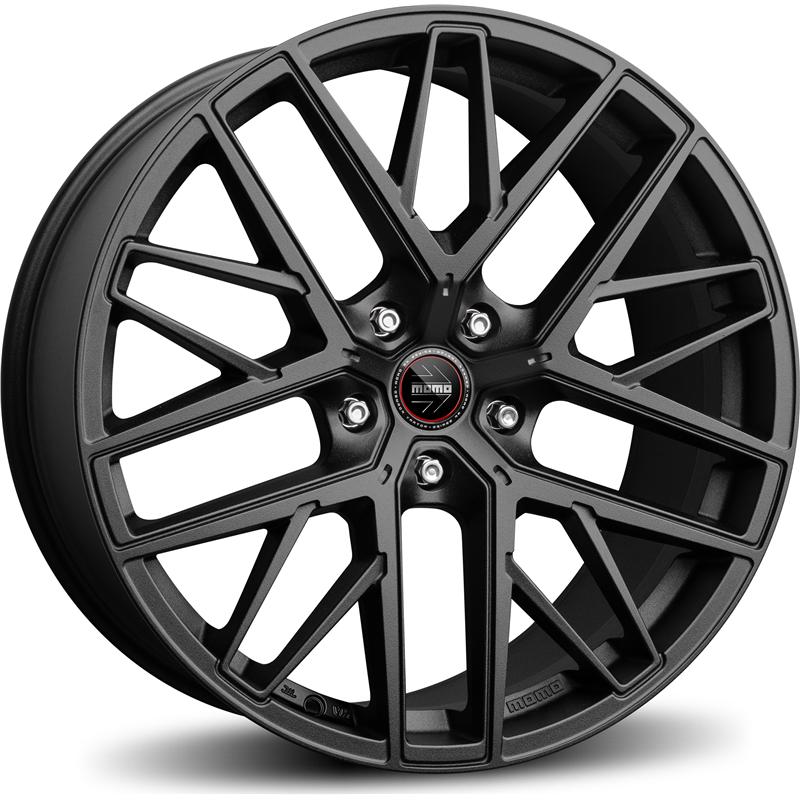 aCerchi in Lega MOMO WHEELS RfX-01 Nero Sabbiato 5 fori 22\" 10.5X22 ET25 5x112