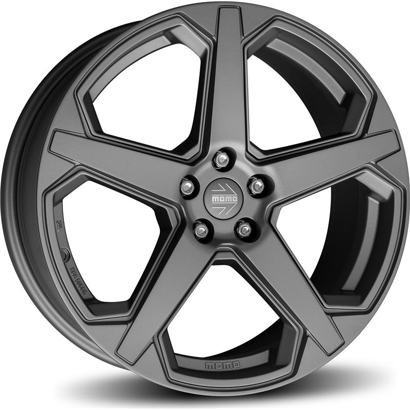 aCerchi in Lega MOMO WHEELS Star Evo Antracite Opaco 5 fori 18\" 8X18 ET40 5x100