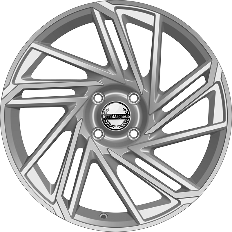 aCerchi in Lega TECNOMAGNESIO Epower Silver 4 fori 17\" 7X17 ET30 4x108