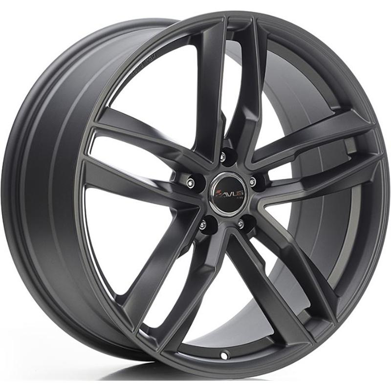 aCerchi in Lega AVUS Af16 Matt Anthracite 5 fori 19\" 9X19 ET45 5x112