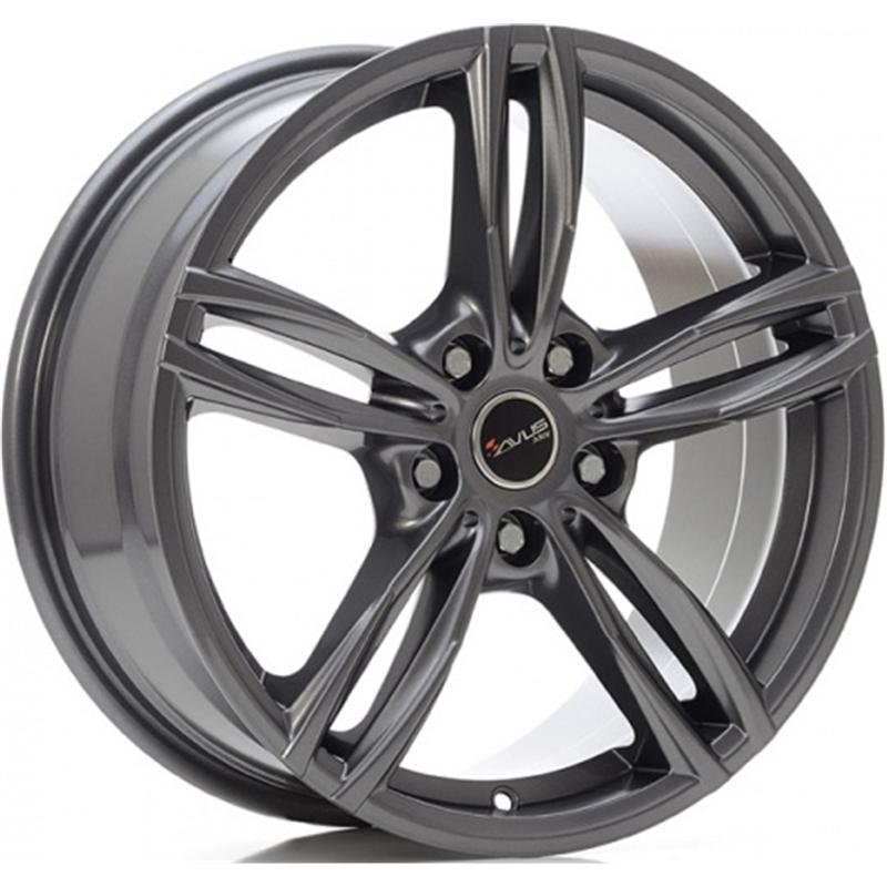 aCerchi in Lega AVUS Af15 Anthracite 5 fori 17\" 8X17 ET35 5x112