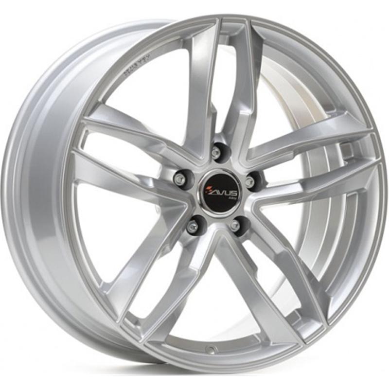 aCerchi in Lega AVUS Af16 Hyper Silver 5 fori 17\" 8X17 ET45 5x112