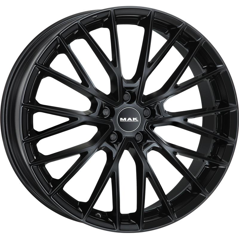 aCerchi in Lega MAK Speciale Glossy Black 5 fori 19\" 8.5X19 ET30 5x120