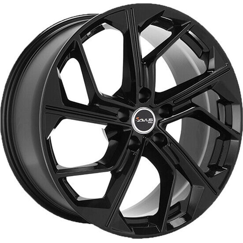 aCerchi in Lega AVUS AC-522 Black 5 fori 19\" 9X19 ET40 5x112