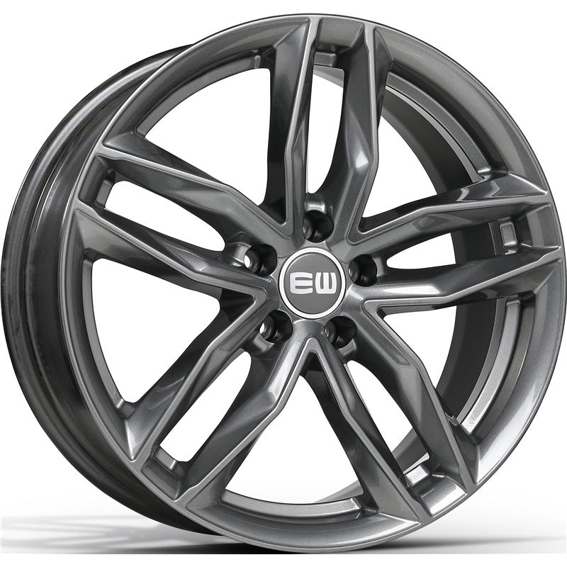 aCerchi in Lega EW Ew04 Must Palladium 5 fori 18\" 8X18 ET35 5x100