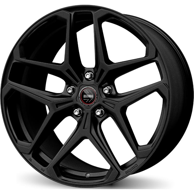 aCerchi in Lega MOMO WHEELS RF-04 Nero Sabbiato 5 fori 21\" 10X21 ET20 5x112